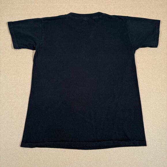 Vintage 90s Georgia Bulldogs T-Shirt Black UGA Mascot Dog Single Stitch Small - Picture 5 of 7